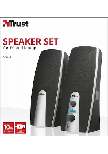 16697 MILA 2.0 10W Siyah Hoparlör