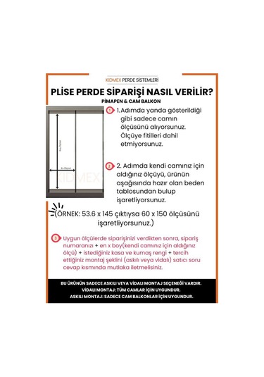 Krem Plise Katlanır Cam Balkon Perdesi - Ofis Perdesi - Salon Perdesi - 010 Krem