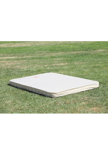 Sungerli Otomatik Şişme Yatak 10 Cm Yüksekliğinde Beyaz