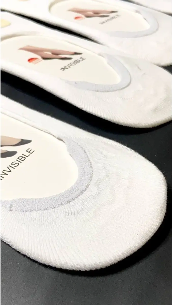 Osko Kısa Çorap Seti Klasik Pamuk Spor 6 Çift 65987450 Beyaz