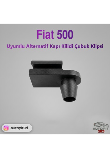 Fiat 500 Uyumlu Alternatif Kapı Kilidi Çubuk Klipsi