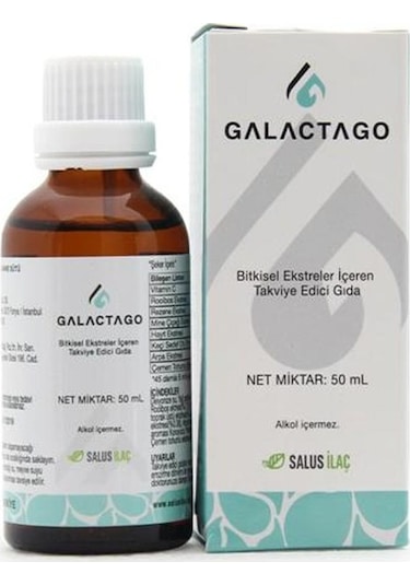 Galactago Emziren Anneler için Bitkisel Damla 50 ML