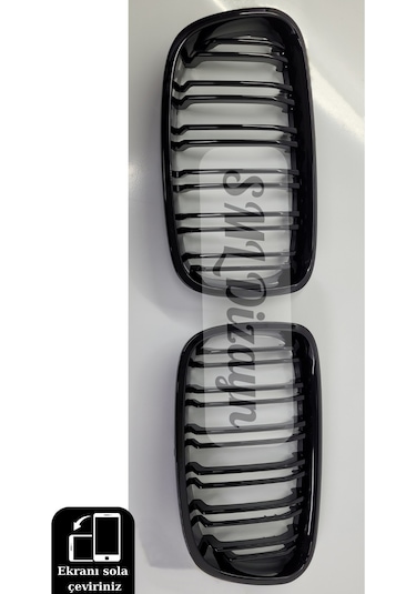 Bmw F20 Makyajsız Kasa M Ön Panjur-böbrek 2011-2014 Parlak Siyah