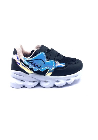 Cool Melek Ortepedik Siyah Kız Çocuk Günlük Spor Ayakkabı