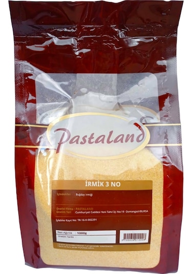 İrmik 1 kg. no :3