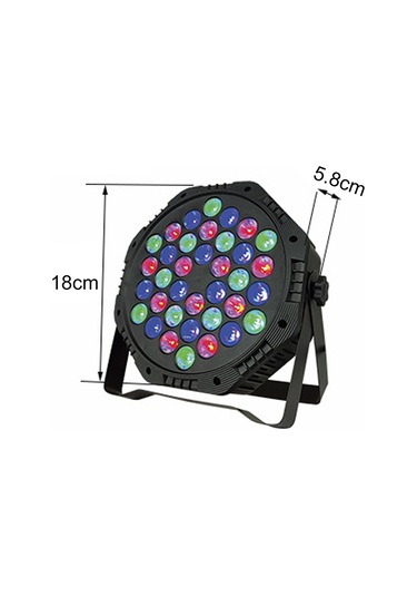 A C100-240v 22-23w 36 Led Par Işık Sahne Lambası Aydınlatma Renk Diğer