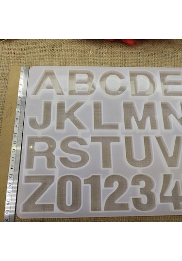 Çoklu Harf Reçine Epoksi Kalıbı - 220
