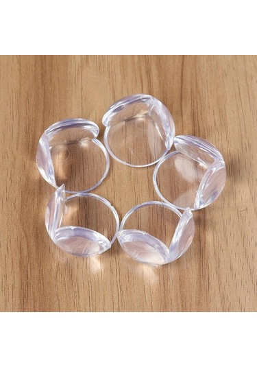 Jmsstore Silikon Köşe Koruyucu 12'li Şeffaf