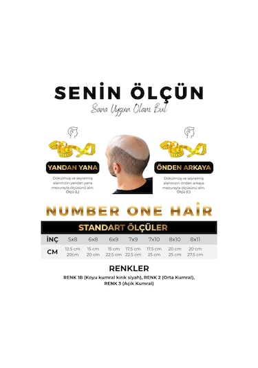 Number One Hair Apollo 6 8 4b Siyah