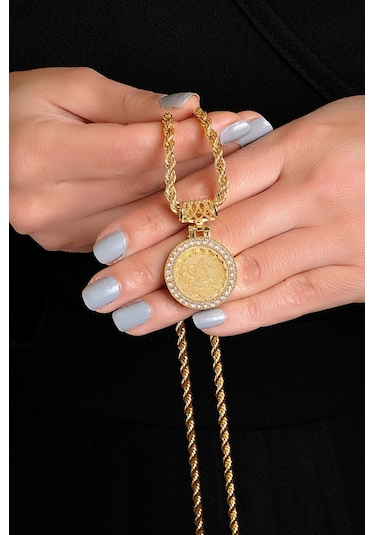 Ena Tuğralı Halat Kolye