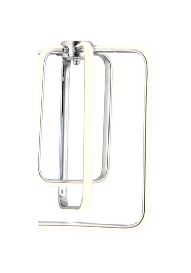 Kare 3lü Krom Kumandalı Ve Dimerli Beyaz, Sarı, Gün Işığı Ledli Plafonyer Avize Sb-ld-608 Krom