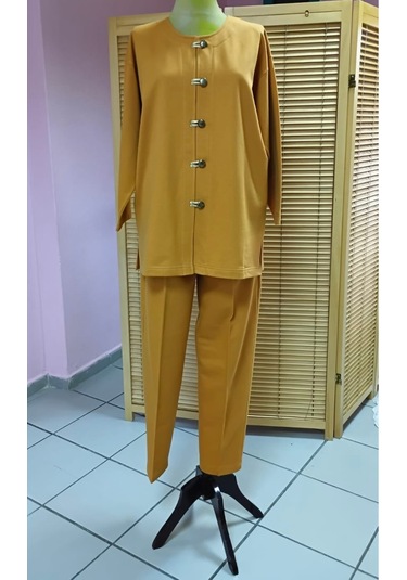 Hardal Rengi Eşofman Takımı Hardal