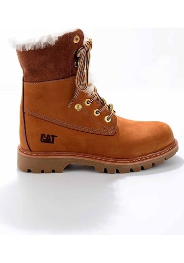 Cat Utah Fur 015z101184 Kadın Bot - Bal Rengi Nubuk-bal Rengi Nubuk Bal