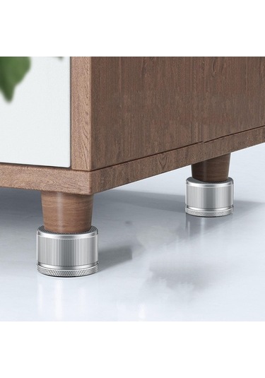 Besthome1 2 Adet Suntek Kanepe Masa Yükselticileri Çamaşır Gümüş Gümüş