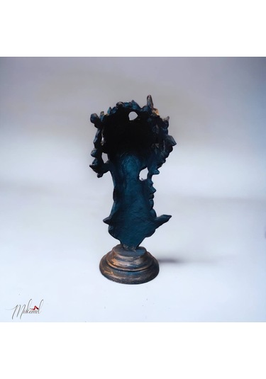 Kelebek Kız Heykeli Figürü -masa Dekorasyonu İçin Şık Bir El