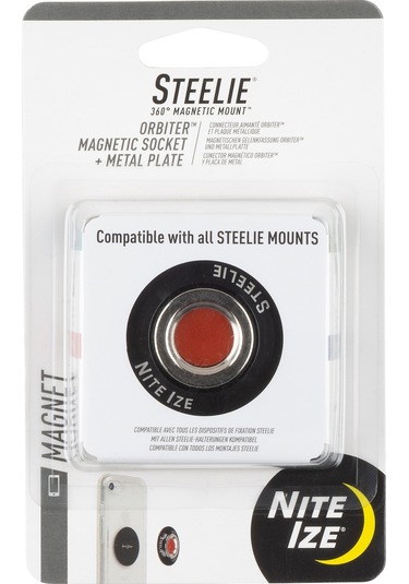 Nite Ize Steelie Orbiter Aparatı - Mıknatıs Soketi ve Metal Plaka