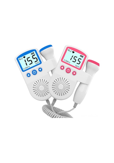 Konesam Bebek Kalp Atışı Dinleme Cihazı - 3.0mhz Lcd Ekranlı Taşınabilir Fetal Doppler