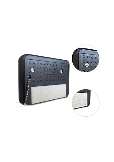 Homyl Buz Pateni Kenar Bıçak Bileyici Bileme Aleti Ev Hokeyi Siyah