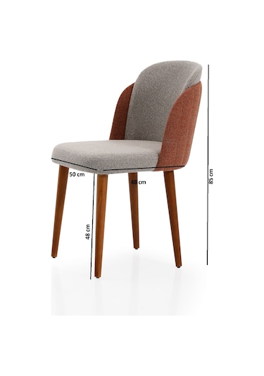 Colormix Safir Çift Papel Sandalye,mutfak,salon ,sandalye,bohem,buklet,mutfak Sandalyesi Mavi Model:38656435465341