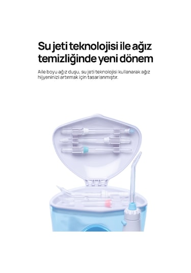 Neutron Taşınabilir Aile Boyu Ağız Duşu