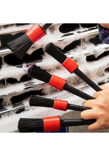 Periboia 5+1 Parça Araç Detaylı Temizlik Fırçası İç Dış Motor Tem