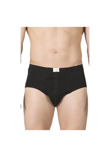 Erkek Süprem Slip Siyah Kompedan K0037-siyah Siyah