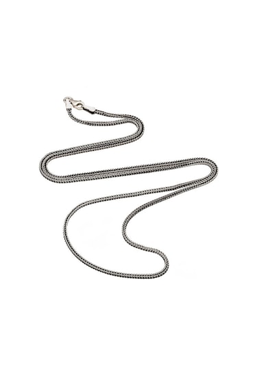 Stillove Gümüş 2 Mm Tilki Kuyruğu 55 Cm Zincir