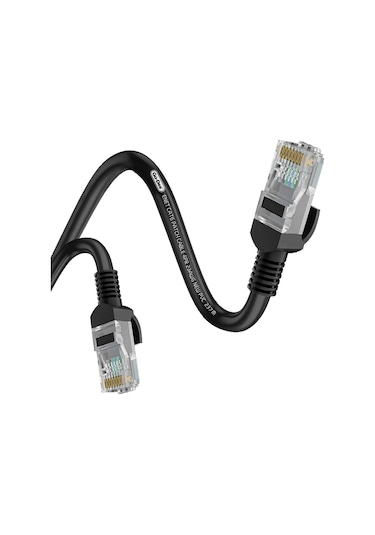 3 Metre Rj45 Ethernet Kablo Go Des Gd-hm891 1000mbps Aktarım Hızı Siyah