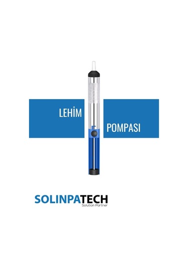 Lehim Sökme Pompası – Ergonomik Gövde, Güçlü Vakum