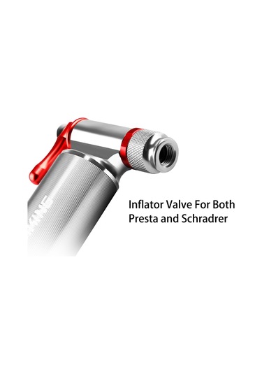 Folinda Bisiklet İçin Co2 Hızlı Şişirici, Aluminyum Malzeme, Taşınabilir Montajlı, Dağ Bisikleti Ve Yol Bisikletleri İçin Uygun Çok Renkli