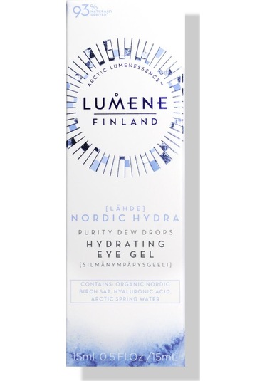Lumene Purifying Dew Drops Hydrating Nemlendirici Göz Çevresi Bakım Jeli 15 ML