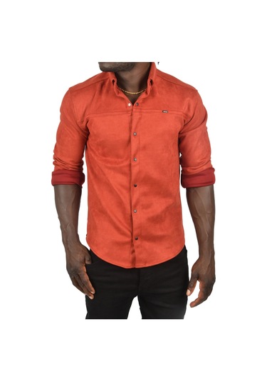 Deepsea Erkek Kiremit Rengi Çıtçıtlı Süet Gömlek 2500556 Kiremit Deepsea Erkek Kiremit Rengi Çıtçıtlı Süet Gömlek 2500556 Kiremit