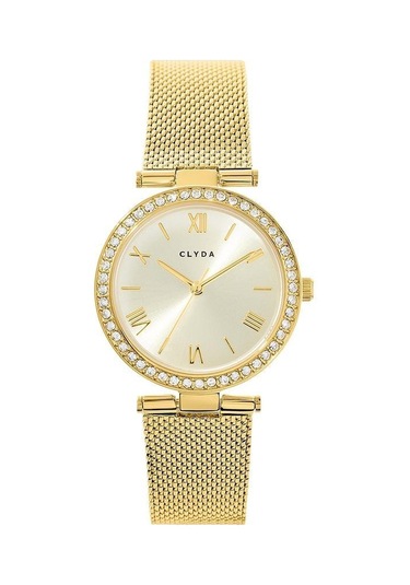 Clyda Cla805ddd Kadın Kol Saati Altın