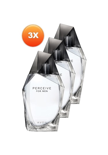 Avon Perceive Erkek Parfüm EDT 3 x 100 ML