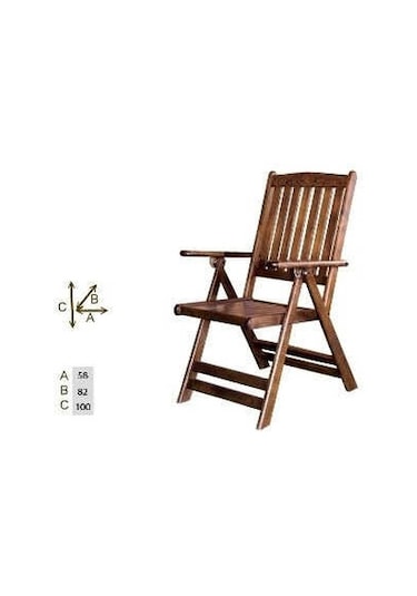 Bahçecimobilya Olimpiya Sandalye - Olimpia Sandalye Ceviz