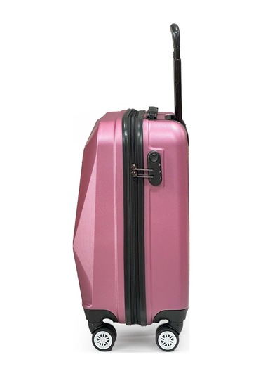 Polo&sky Elmas Model Gül Kurusu Renk Kabin Boy Valiz Gülkurusu