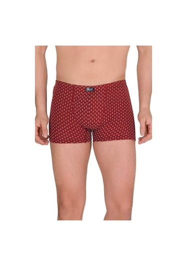 6 Lı Paket Berrak Erkek Likralı Modal Boxer 4497 Renk - Karışık