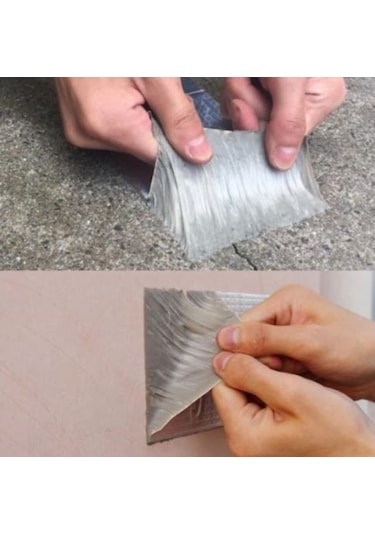 5Mt X 10Cm Tape Çatı Boru Çadır Pimaş Tamir Bandı Su Geçirmez Ban