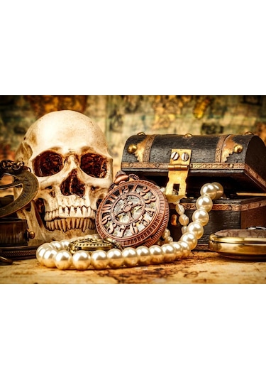 Enjoy 1000 Parça Korsan Kaptanın Masası Puzzle