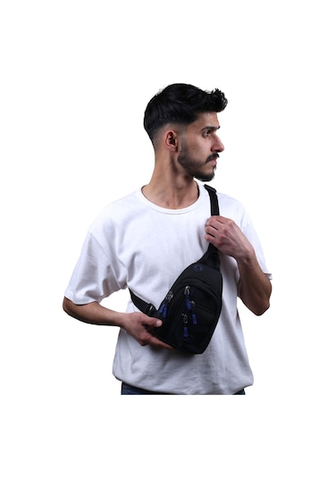 Seventeen 4924 Erkek Kanvas Body Bag Çapraz Çanta Renksiz