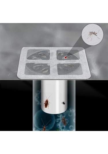 10&amp Apos Lu Banyo Ve Mıutfak Lavabo Koku Önleyici Ve Haşere Böcek Önleyici Gider Filtresi Çok Renkli