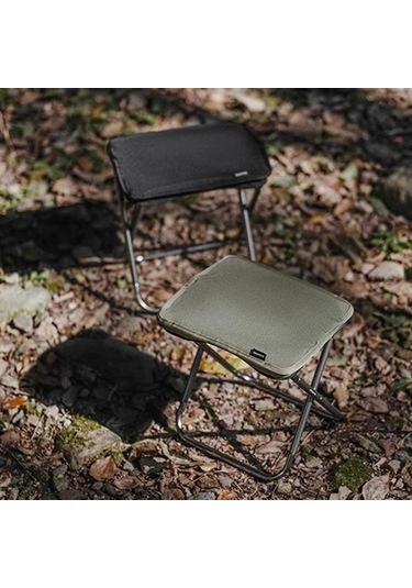 Prestigegoods Naturehike Katlanır Kamp Sandalyesi Alüminyum, Taşınabilir, Siyah Siyah