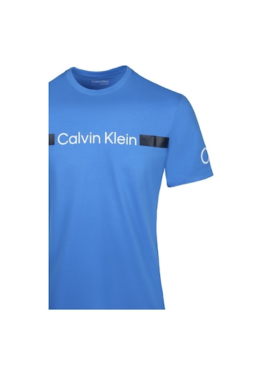 Calvin Klein Calvın Kleın Erkek T-shırt 40ıc861-400 Mavi