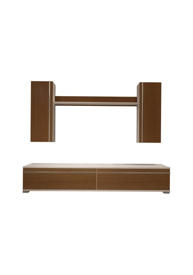 Decoraktiv Eko 5d Mdf Std Tv Ünitesi Tv Sehpası Beyaz - Ceviz