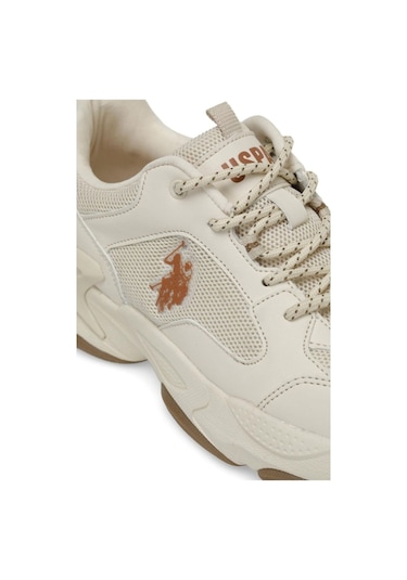U.s. Polo Assn. Maybe Wmn 5fx Kadın Sneaker Bej