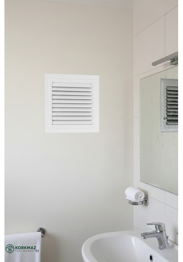 Menfez Banyo Wc Tuvalet Havalandırma Plastik Panjur Izgarası