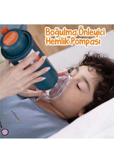 Safetypro Hemlik Heimlich Manevrası Pompası Otomatik Boğulma Lacivert