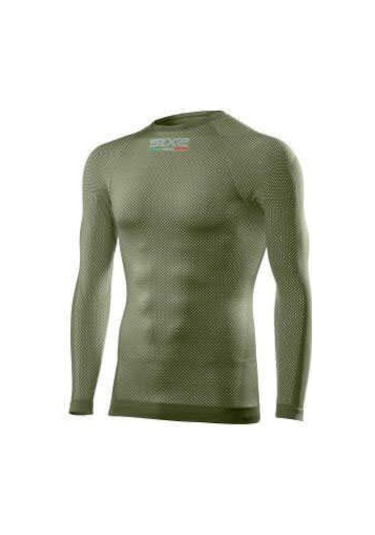 Sıx2 4 Mevsim Termal Uzun Kollu T-shirt Haki