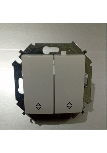 Simon 15 Renkli Komutatör Vavıen Çerçevesiz