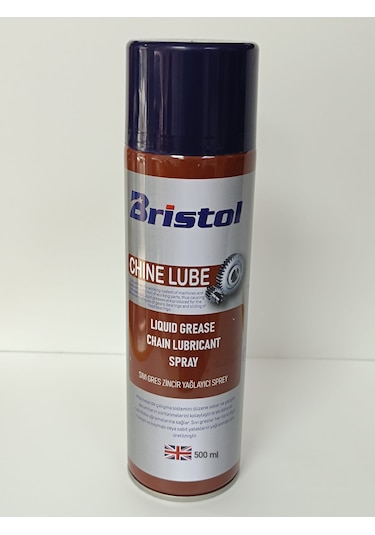 Bristol Sıvı Gres Zincir Yağlayıcı Sprey 500 ML